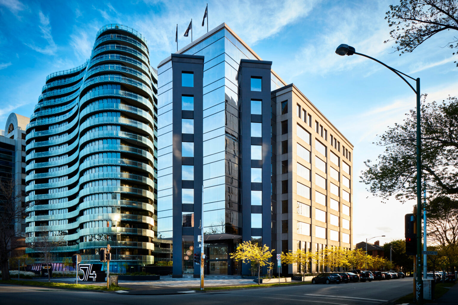 St Kilda Road Melbourne Vantage